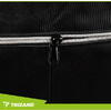 TRIZAND Rucsac, Geanta de calatorie, 17L, 38x24x18cm, Trusa Cosmetice Inclusa, Negru