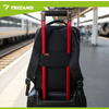 TRIZAND Rucsac, Geanta de calatorie, 17L, 38x24x18cm, Trusa Cosmetice Inclusa, Negru