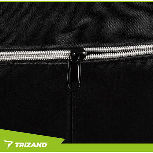 TRIZAND Rucsac, Geanta de calatorie, 17L, 38x24x18cm, Trusa Cosmetice Inclusa, Negru