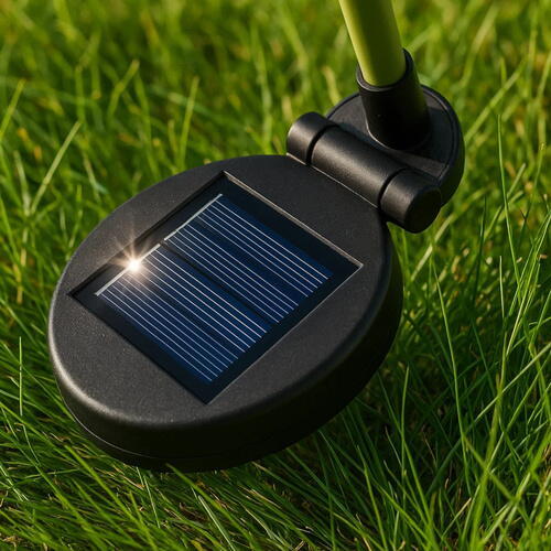 Lampă solară de exterior tip 3 trandafiri, ideală pentru curte