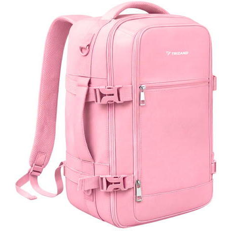 TRIZAND Rucsac de calatorie tip Geanta, 20L, 40x25x20cm, 2 Compartimente, Roz
