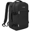 TRIZAND Rucsac de calatorie tip Geanta, 20L, 40x25x20cm, 2 Compartimente, Negru