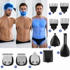 Masina de Tuns Barba si Parul 10 in 1, RapidCut, Autonomie 90 min, Nas, Urechi, Suport, Acumulator
