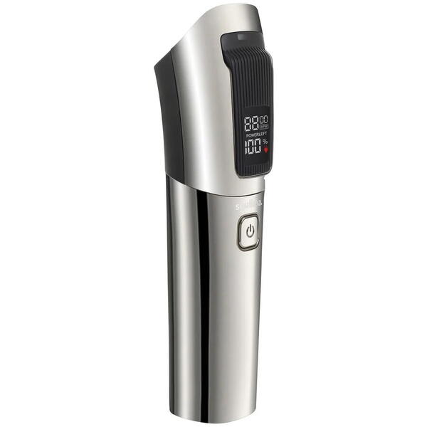 Masina de Tuns Barba si Parul 10 in 1, RapidCut, Autonomie 90 min, Nas, Urechi, Suport, Acumulator