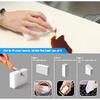 10+10 GRATIS Bureti magici melamina -  2x6x10cm, Alb