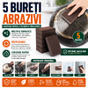 5+5 GRATIS Bureti Abrazivi pentru Indepartarea Grasimii Arse