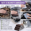 5+5 GRATIS Bureti Abrazivi pentru Indepartarea Grasimii Arse