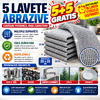 5+5 GRATIS Lavete multifuncționale din microfibra metalica, 20x20cm