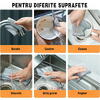 5+5 GRATIS Lavete multifuncționale din microfibra metalica, 20x20cm