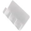 1+1 GRATIS Suport pentru baie, multifunctional, prindere cu banda dublu adeziv, Alb