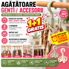 1+1 GRATIS Agatatoare geanta si accesorii, tip carlig, cu 4 prinderi