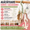 1+1 GRATIS Agatatoare geanta si accesorii, tip carlig, cu 4 prinderi