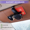 1+1 GRATIS Suport pentru ochelari, prindere la parasolar