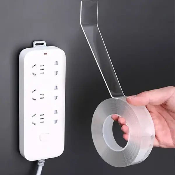 1+1 GRATIS Banda dublu adeziva silicon, 20 mm x 1 m, SMART Nano Magic Tape