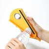 1+1 GRATIS Desfacator multifunctional pentru conserve/sticle/borcane, ABS/Cauciuc, Galben