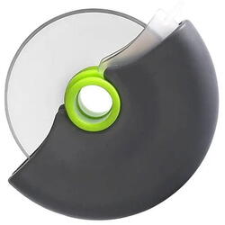 1+1 GRATIS Cutit pentru taiat pizza, tip disc, cu protectie