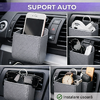 1+1 GRATIS Suport auto universal, montare grila ventilatie, Gri