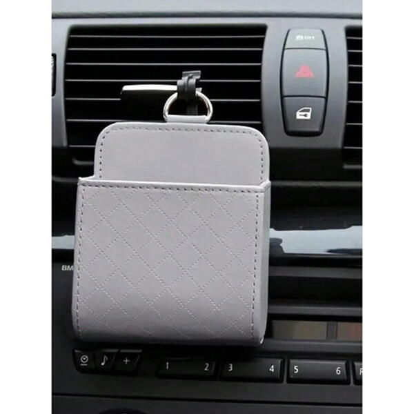 1+1 GRATIS Suport auto universal, montare grila ventilatie, Gri