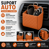 1+1 GRATIS Suport auto universal, montare grila ventilatie, Maro