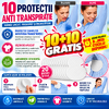 10+10 GRATISTampoane Absorbante Anti Transpiratie pentru axila, autoadezive, Unisex