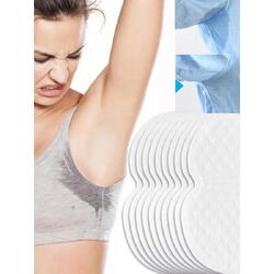 10+10 GRATISTampoane Absorbante Anti Transpiratie pentru axila, autoadezive, Unisex