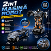 1+1 GRATIS Masinuta AutoRobot care se transforma in robot, 3+ Ani