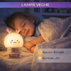 1+1 GRATIS Lampa de noapte, de veghe, pentru copii sau bebelusi, Portabila, Baterie Reincarcabila  300mAh, Rose
