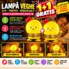 1+1 GRATIS Lampa de noapte, de veghe, pentru copii sau bebelusi, Portabila, Baterie Reincarcabila  300mAh, Galben