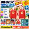 1+1 GRATIS Umidificator de aer cu ultrasunete, 210ML, cu iluminat LED, pentru casa si birou STH-47