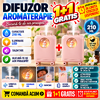1+1 GRATIS Umidificator de aer cu ultrasunete, 210ML, cu iluminat LED, pentru casa si birou STH-44