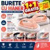 1+1 GRATIS Burete de curatat cu maner, Suprafata dura, Roz