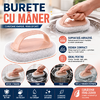 1+1 GRATIS Burete de curatat cu maner, Suprafata dura, Roz