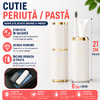 1+1 GRATIS Cutie protectie periuta si pasta de dinti, Alb