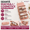1+1 GRATIS Geanta pentru voiaj, organizator pentru cosmetice si machiaj
