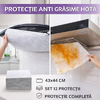 1+1 GRATIS Protectie hota universala pentru grasime, 43x45CM, 12 buc