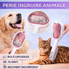 1+1 GRATIS Perie pentru ingrijirea animalelor de companie, indepartarea parului cazut, cu baza de autocuratare, piepteni tari si rola lipicioasa pentru scame, Roz