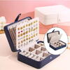 1+1 GRATIS Cutie organizatoare bijuterii, Poliuretan, 16x11x5cm