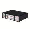 1+1 GRATIS Geanta depozitare haine sub pat, Inchidere cu fermoar, Rezistent la praf si umiditate, Durabil, Respirabil, Usor de pliat si curatat, 60*45*15cm, Negru