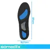 Branțuri cu gel 42-46, inserții ergonomice premium pentru încălțăminte, proiectate pentru a spori confortul zilnic și a reduce oboseala picioarelor