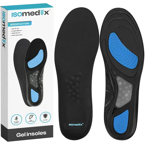 Branțuri cu gel 42-46, inserții ergonomice premium pentru încălțăminte, proiectate pentru a spori confortul zilnic și a reduce oboseala picioarelor