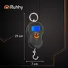 Cantar digital suspendat pentru bagaje si pescuit, cu carlig,  capacitate maxima 50 kg, afisaj LCD, functie HOLD, 21 x 7 cm