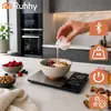 Cantar smart de bucatarie, Bluetooth, 5 kg, precizie 1 g, aplicatie Fitdays+, Analiza calorii si macronutrienti, Inox