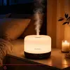 Difuzor de ulei esential, Aromaterapie, Umidificator de aer, Rezervor 300ML, Telecomanda si lumina veghe ajustabila 8 Culori + 1 Ulei Cadou