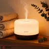 Difuzor de ulei esential, Aromaterapie, Umidificator de aer, Rezervor 300ML, Telecomanda si lumina veghe ajustabila 8 Culori + 1 Ulei Cadou