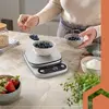 Cantar electronic de bucatarie, precizie 0,1 g, capacitate 5 kg, functie tara, 8 unitati de masura, inox