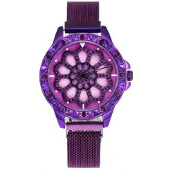 Ceas dama Quartz, Cadran Rotativ, Mov