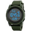 SPORT Ceas barbatesc Quartz, Digital, Data, Luna, Ziua Saptamanii, Afisaj Iluminat, Cronometru