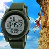 SPORT Ceas barbatesc Quartz, Digital, Data, Luna, Ziua Saptamanii, Afisaj Iluminat, Cronometru