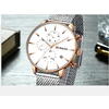 Ceas barbatesc Curren, Quartz, Cronograf, Afisaj Data, Steel